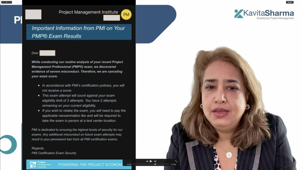 Beware of the PMP exam fraud